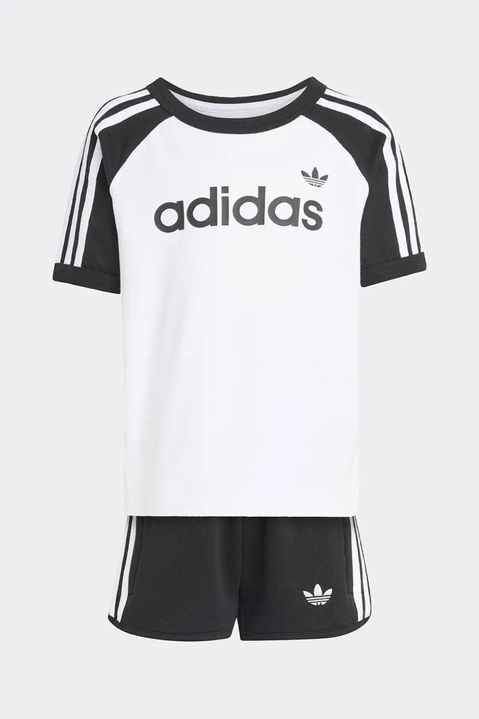 adidas Originals set de bumbac pentru copii KD5777 alb SS26