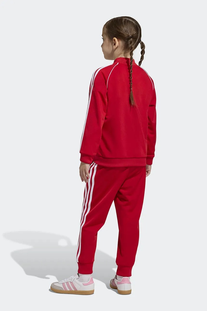 Detská tepláková súprava adidas Originals KD5740 červená