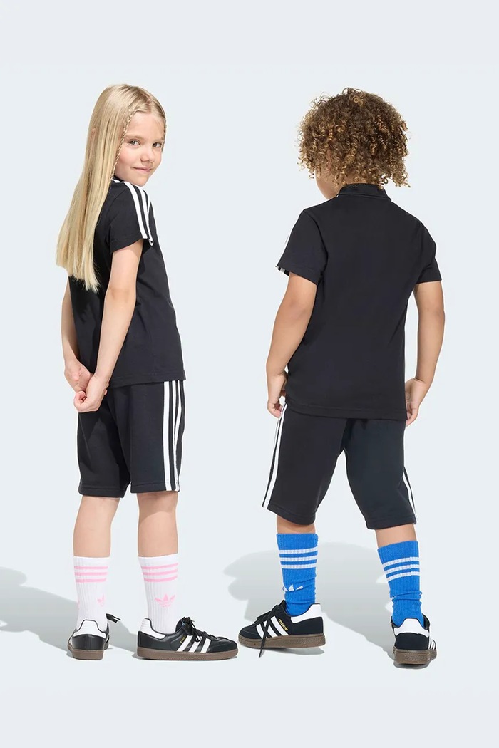 adidas Originals set de bumbac pentru copii KD5782 negru