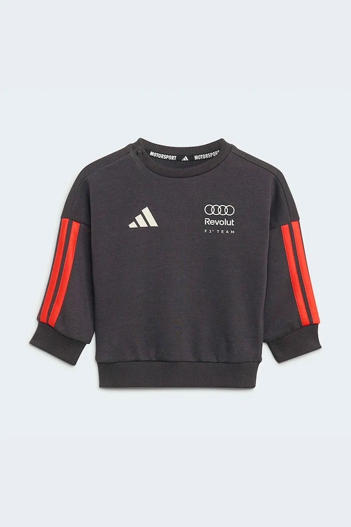 adidas Performance dres dziecięcy AUDI KE6777 brązowy SS26