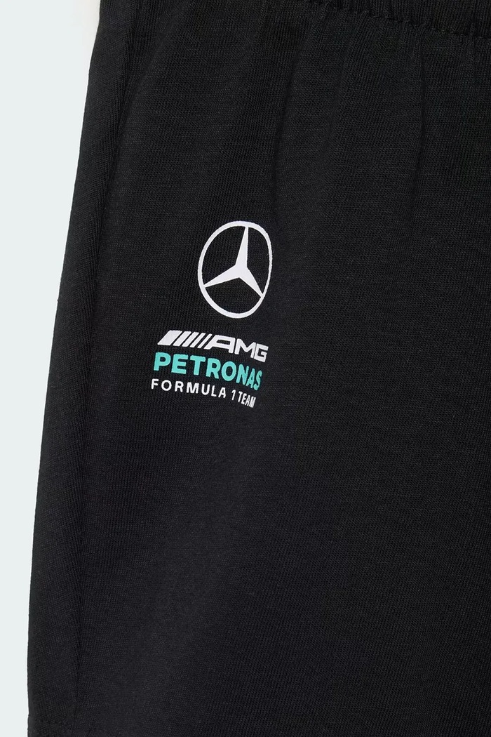 Detská bavlnená súprava adidas Performance MERCEDES KE5931 čierna