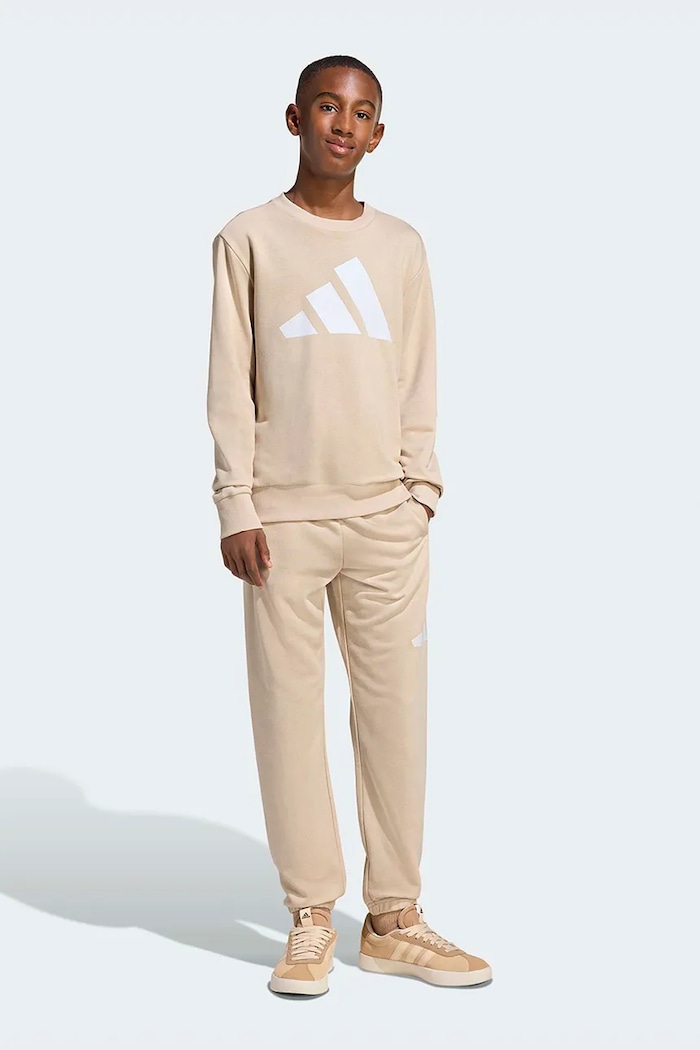 adidas dres dziecięcy dzianina beżowy KE1229