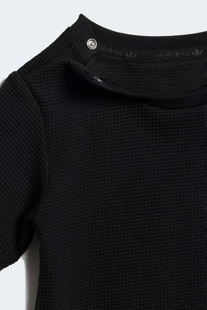Băieți adidas Originals set de bumbac pentru copii KC8040 negru
