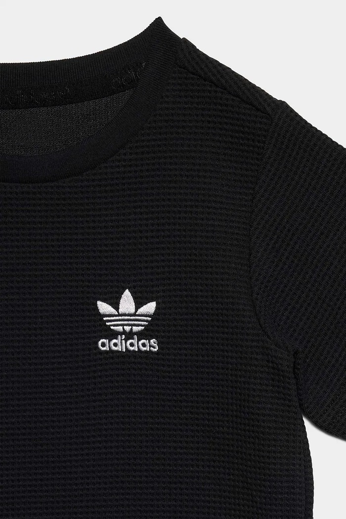 adidas Originals set de bumbac pentru copii negru KC8040