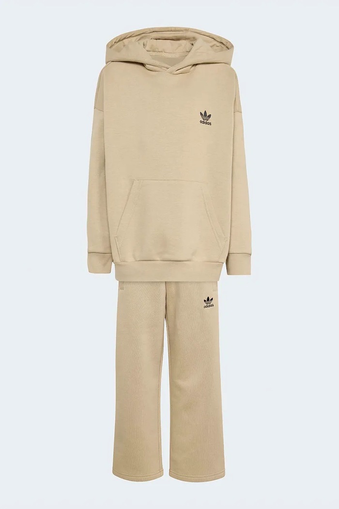 Detská tepláková súprava adidas Originals KF7519 béžová SS26