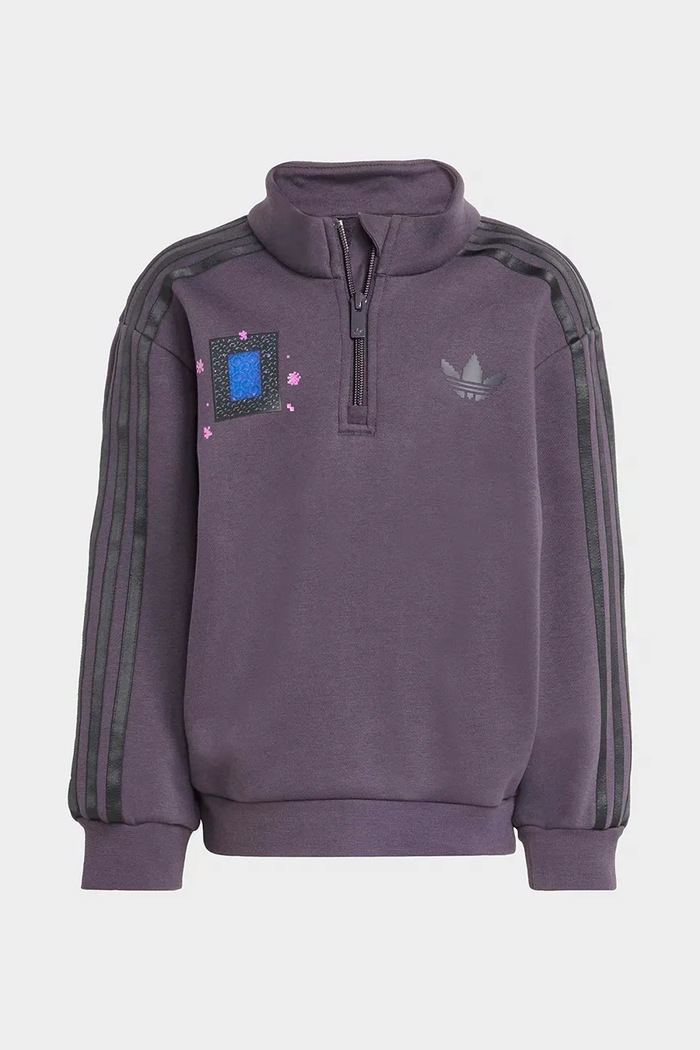 Chłopiec adidas Originals dres dziecięcy KC6834 fioletowy