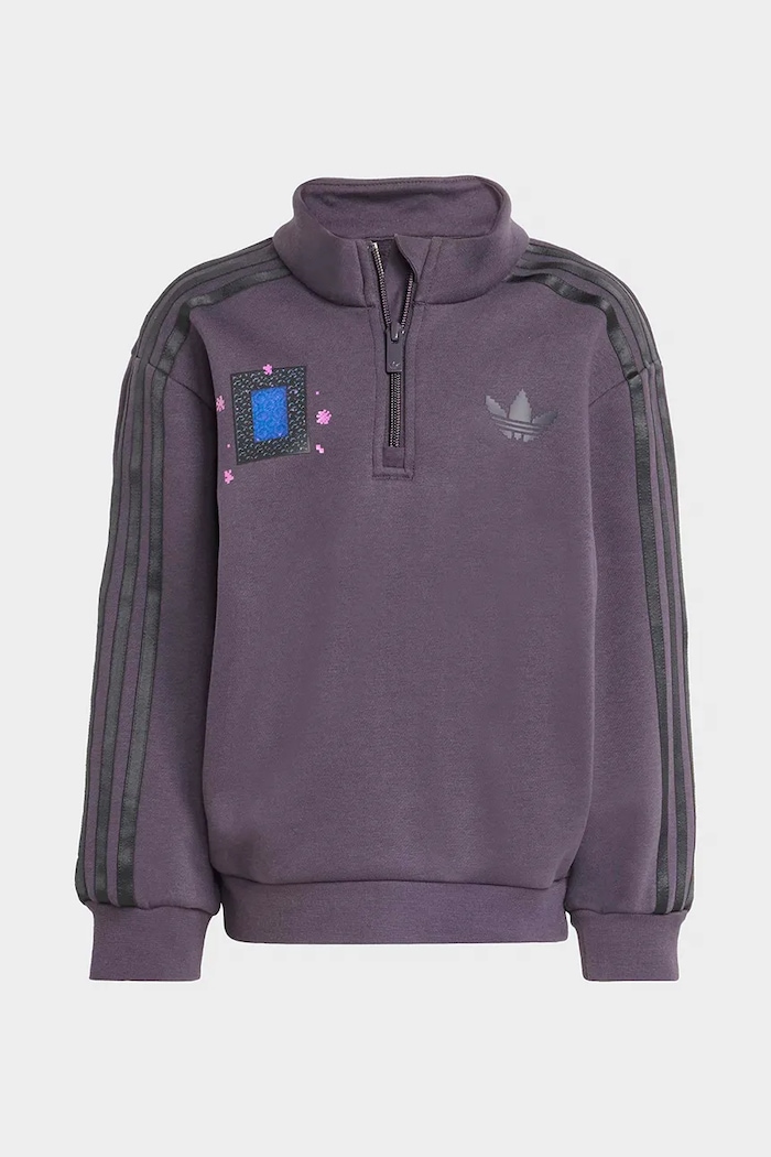 Chłopiec adidas Originals dres dziecięcy KC6834 fioletowy