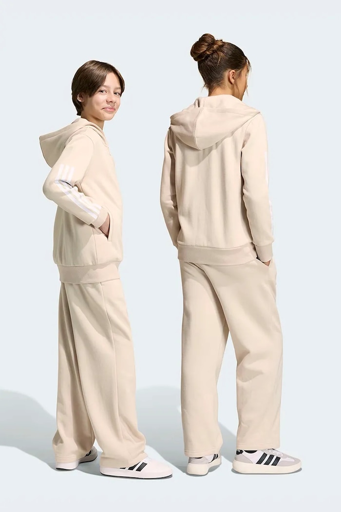 adidas dres dziecięcy KC2133 beżowy