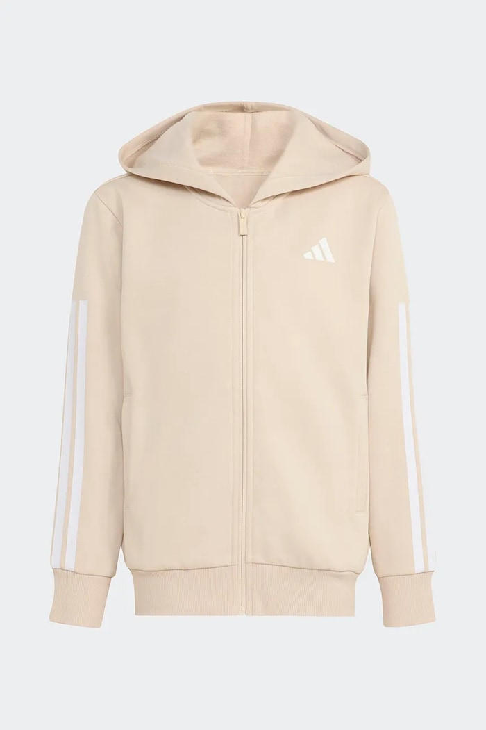 Chłopiec adidas dres dziecięcy KC2133 beżowy