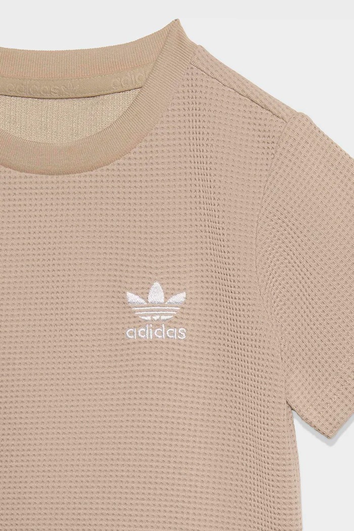 Detská súprava adidas Originals béžová KC8041