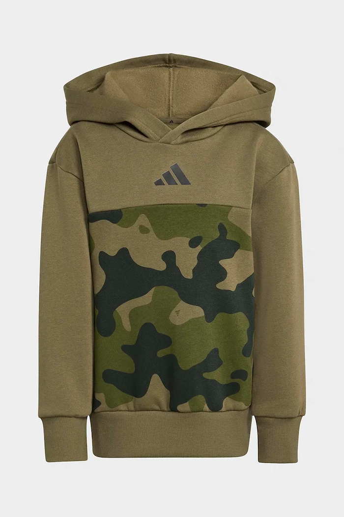 Chłopiec adidas dres dziecięcy KQ8801 zielony