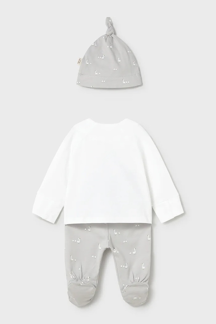 Σετ μωρού Mayoral Newborn 1506.1A.Newborn.PPY2 γκρί SS26
