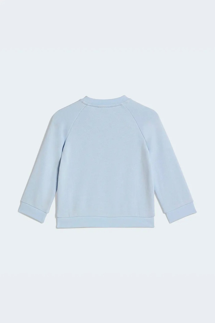 Chłopiec adidas Originals dres dziecięcy z bawełną KD1042 niebieski