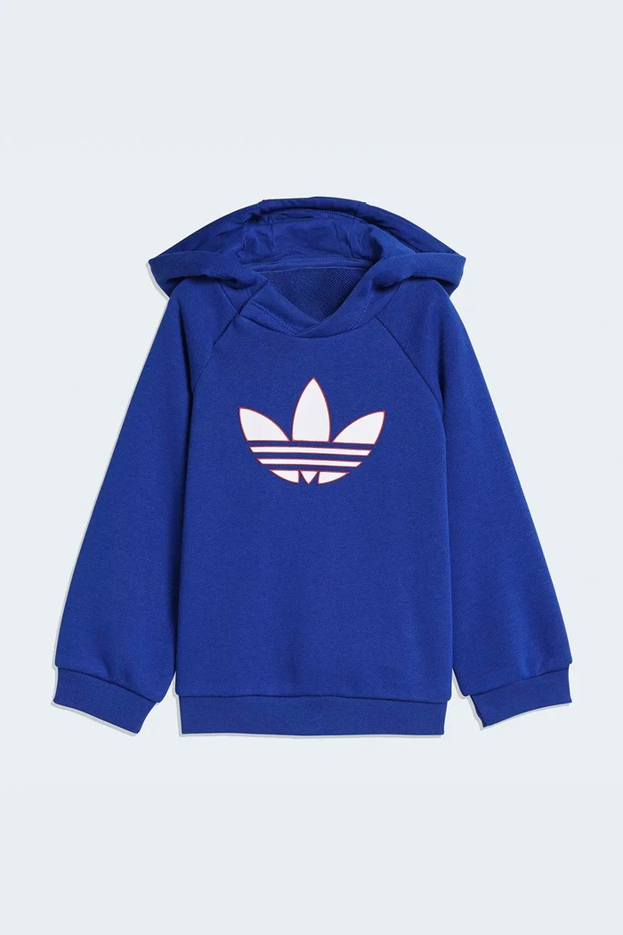 adidas Originals komplet dresowy dziecięcy bawełniany KD3164 granatowy SS26
