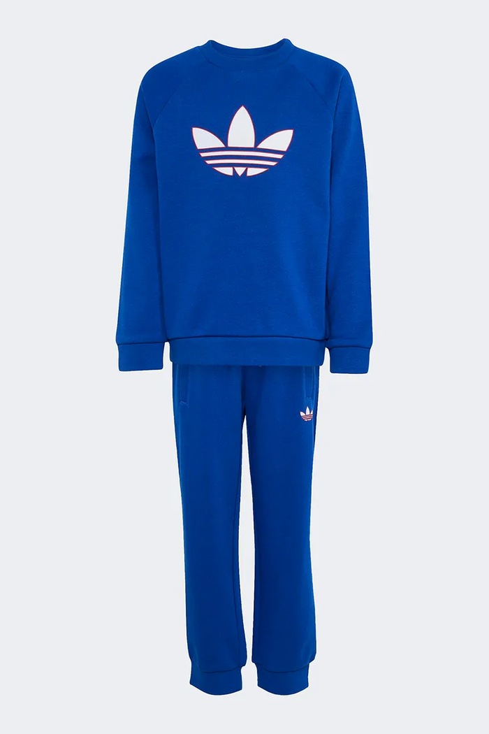 adidas Originals dres dziecięcy z bawełną KD5769 granatowy SS26