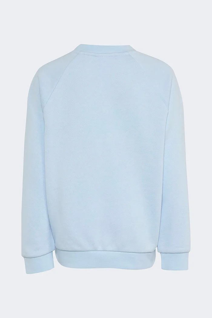 adidas Originals dres dziecięcy z bawełny niebieski KD5770