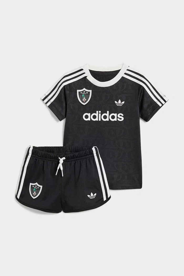 adidas Originals komplet dziecięcy Postacie z bajek czarny KC8422