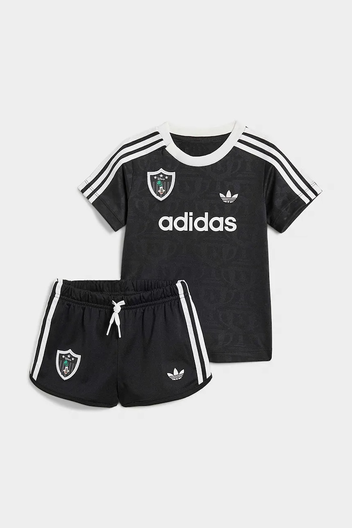 adidas Originals komplet dziecięcy Postacie z bajek czarny KC8422