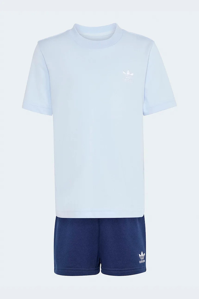 adidas Originals set de bumbac pentru copii KE2341 albastru SS26