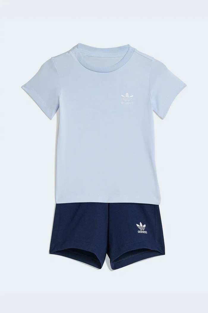 adidas Originals súprava detská bavlnená modrá KE2355