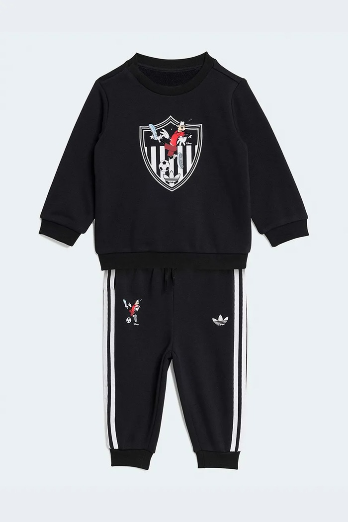 adidas Originals dres dziecięcy z bawełną czarny KC8424