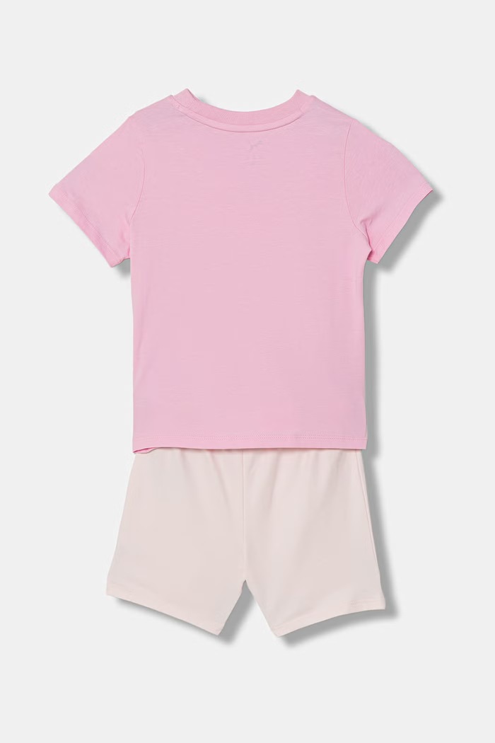 Puma compleu de zi pentru copii din bumbac ESS 686285 roz SS26