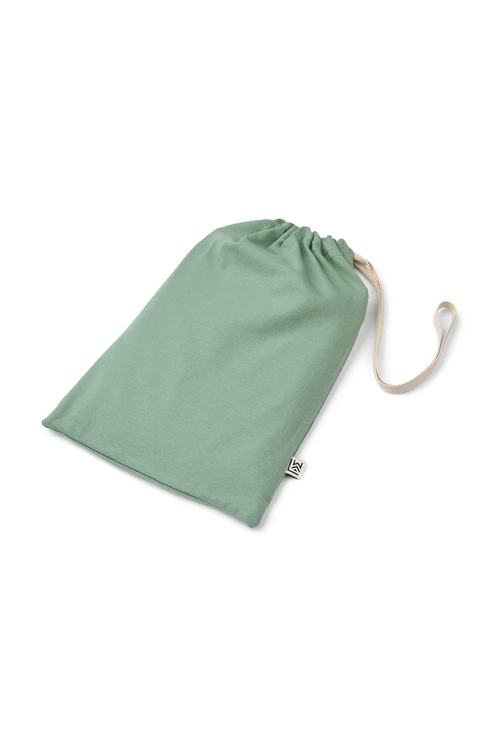 Liewood compleu de zi pentru copii, din bumbac cu elastan Ilford Placement Set verde LW20729.PPY2