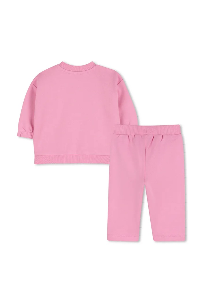 Kenzo Kids dres dziecięcy K61726.86.102 różowy SS26