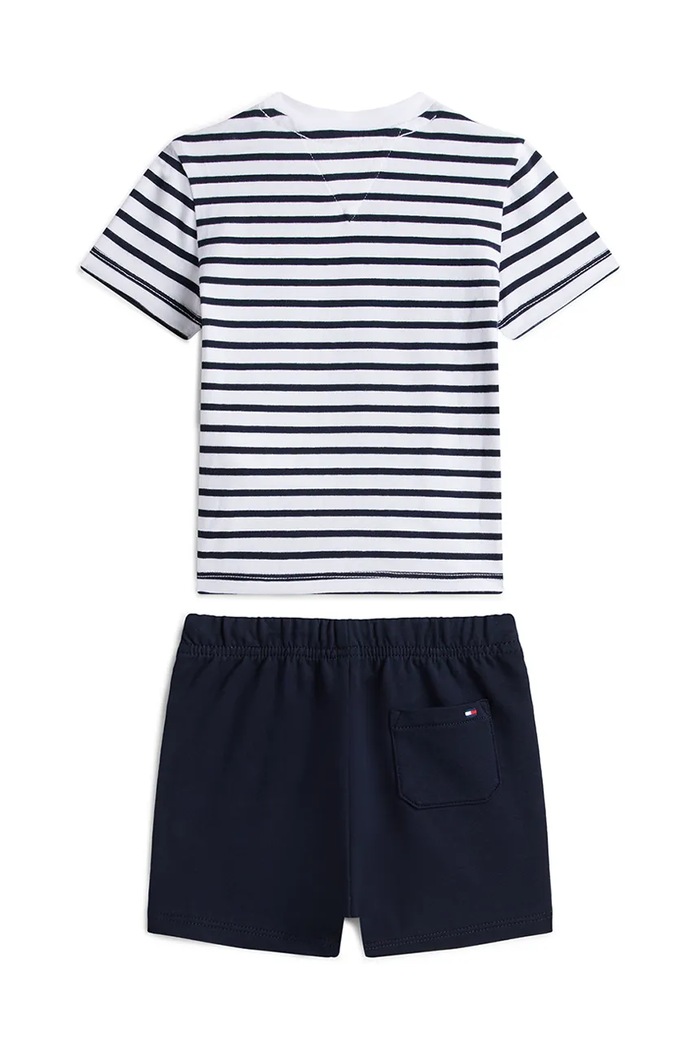 Tommy Hilfiger Mindennapi szett gyerek pamut KN0KN02379.PPY2 sötétkék SS26