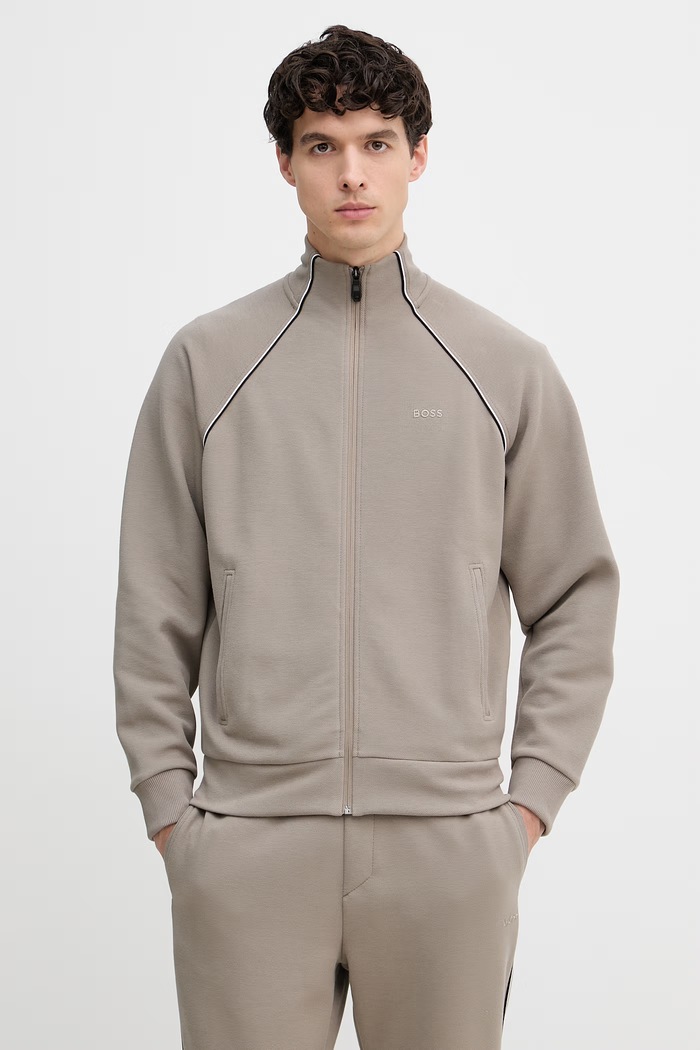 BOSS Green Спортен комплект мъжки от памук SW_Tracksuit Set 50555906 кафяв SS26