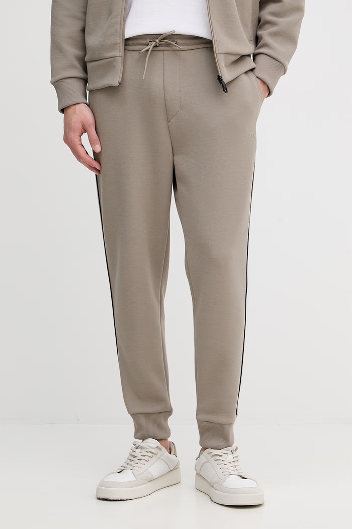 Дрехи BOSS Green Спортен комплект мъжки от памук SW_Tracksuit Set 50555906 кафяв