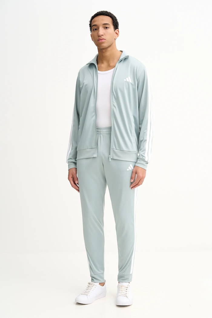 Tepláková souprava adidas pletenina zelená KC1356