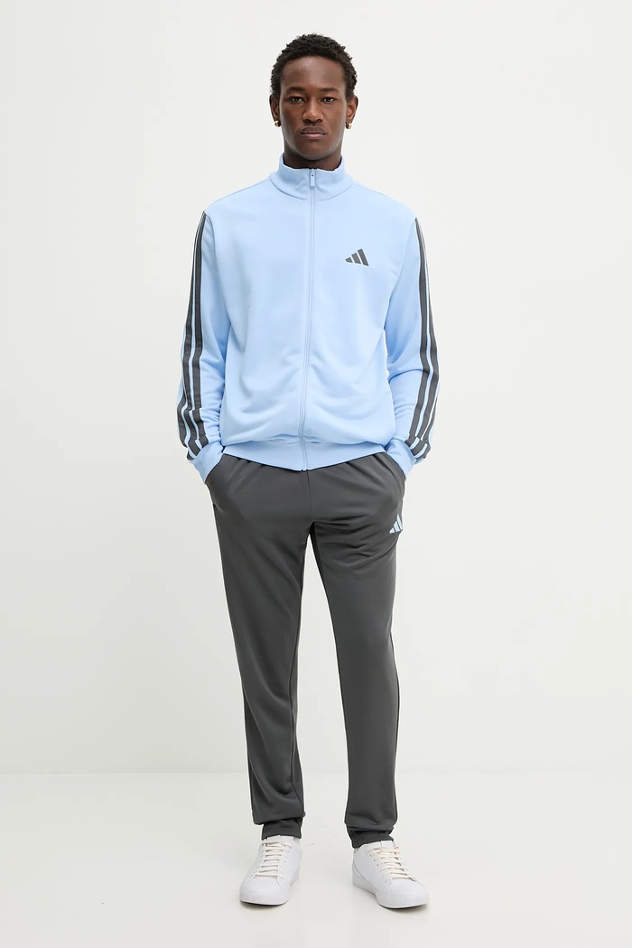 adidas dres aplikacja niebieski KC1363