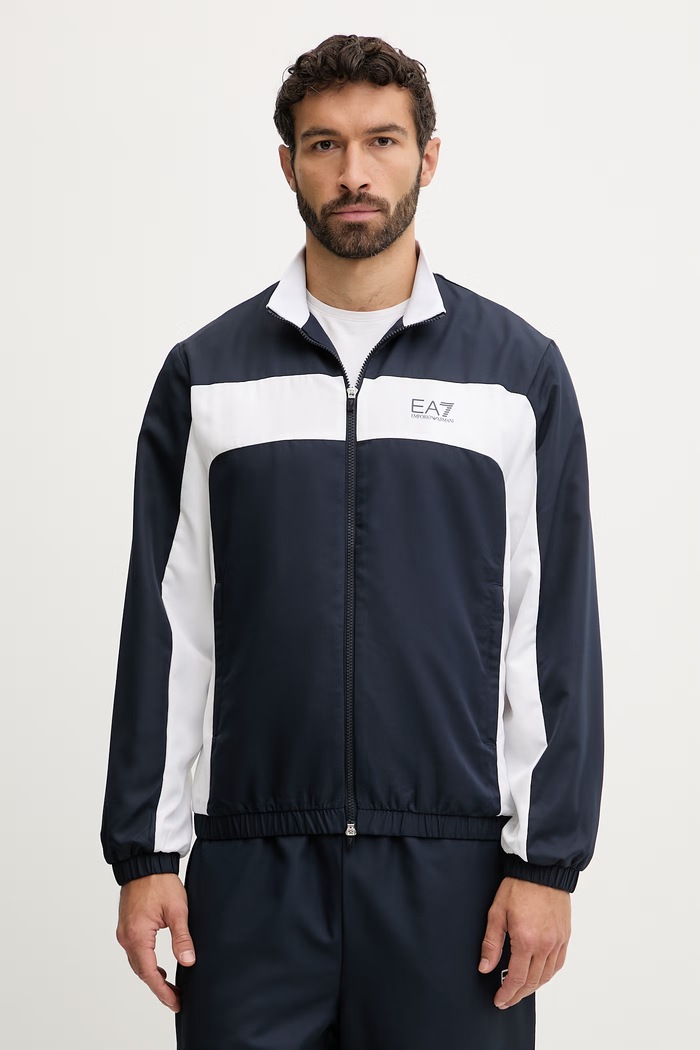 Tepláková súprava EA7 Emporio Armani AF16072.7M001530 tmavomodrá SS26
