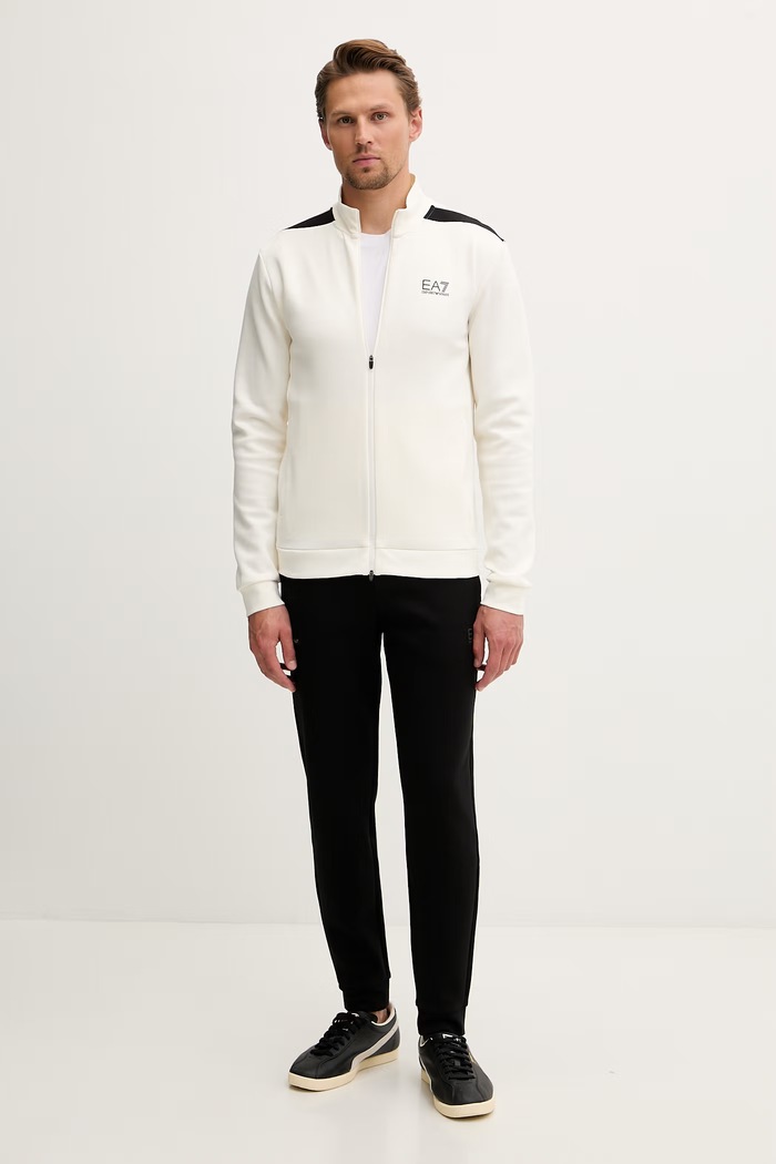 EA7 Emporio Armani trenirka moška bež AF20845.7M001601