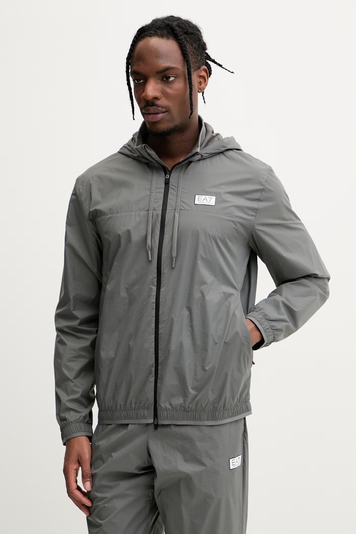EA7 Emporio Armani trenirka moška AF21521.7M001383 siva SS26