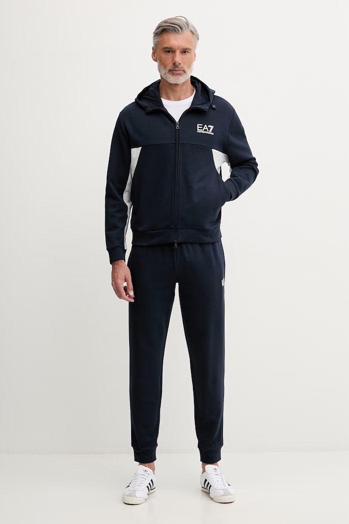 EA7 Emporio Armani tepláková súprava pánska tmavomodrá AF12451.7M001611