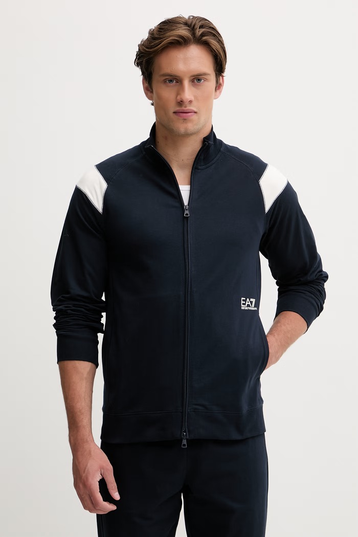EA7 Emporio Armani tepláková súprava pánska AF12681.7M001281 tmavomodrá SS26