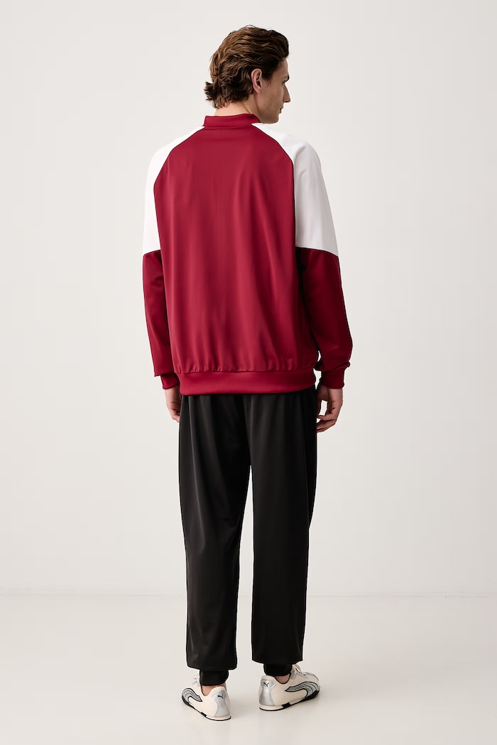 Compleu de trening pentru bărbați Poly baseball suit Puma burgundia 691764