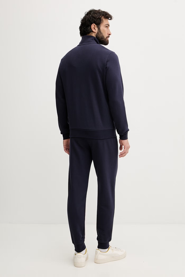 Puma σετ φόρμας Ανδρικό με βαμβάκι Mainline suit σκούρο μπλε 691770