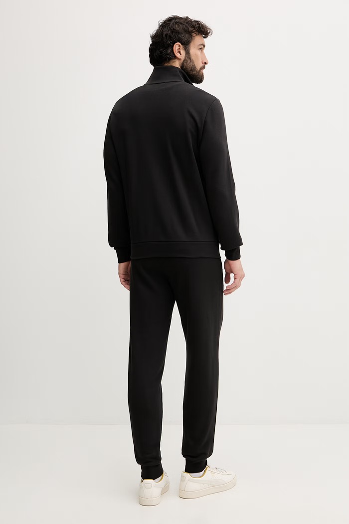 Puma σετ φόρμας ανδρικό με βαμβάκι Mainline suit μαύρο 691770