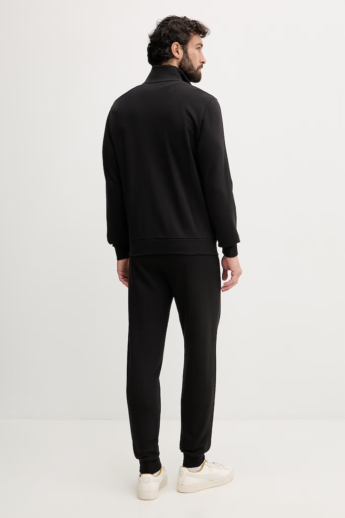 Puma σετ φόρμας ανδρικό με βαμβάκι Mainline suit μαύρο 691770