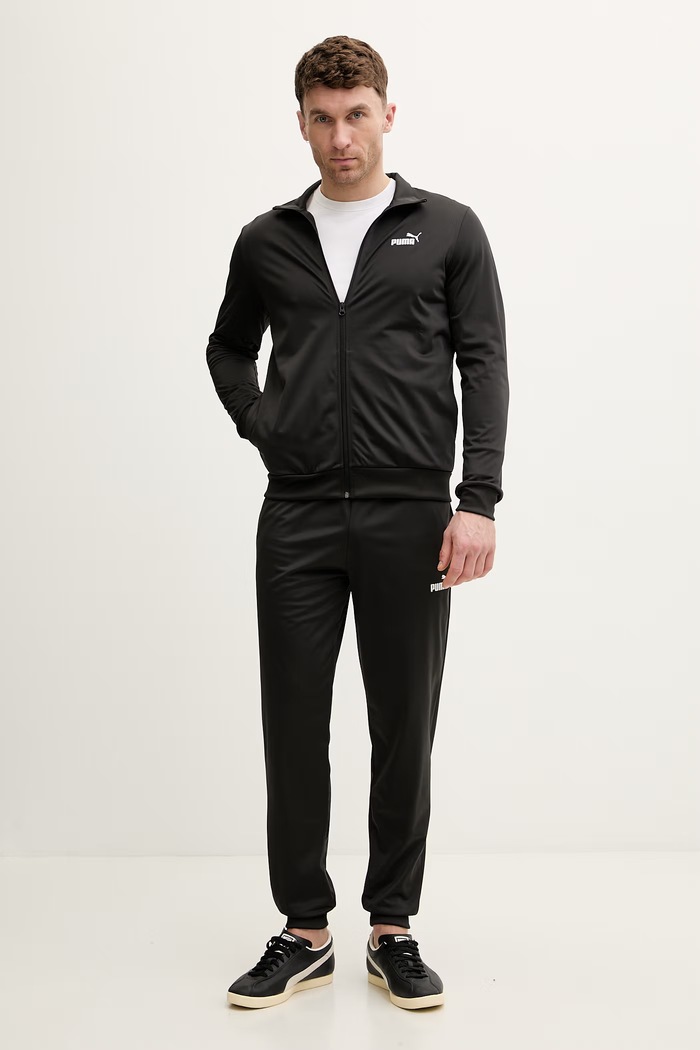 Puma ανδρικό σετ φόρμας Essential Poly suit μαύρο 692630