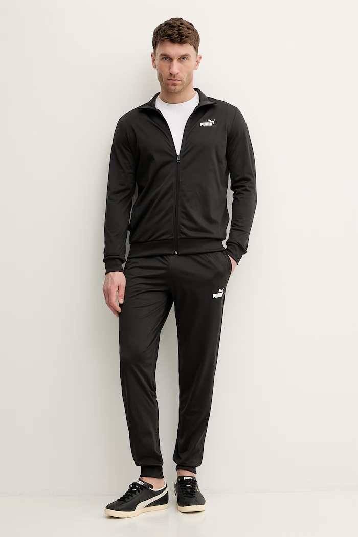 Puma ανδρικό σετ φόρμας Essential Poly suit 692630 μαύρο SS26