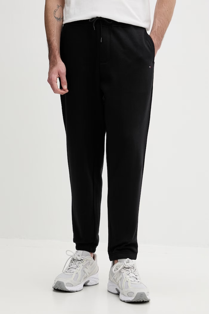 Tommy Jeans komplet dresowy męski z bawełną czarny DM0DM23281