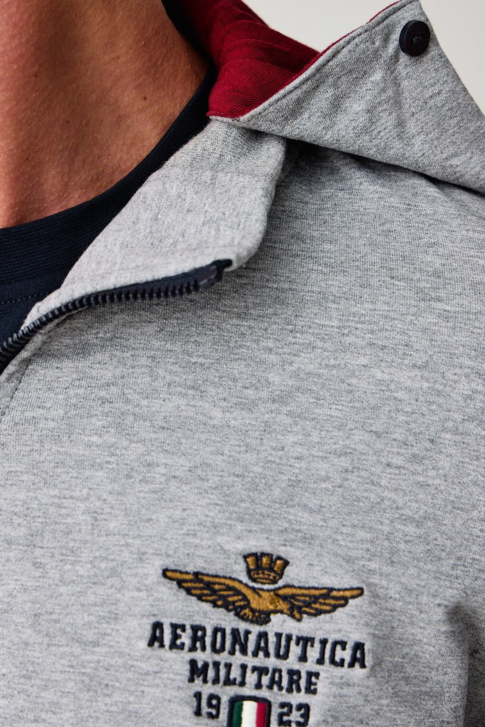 Aeronautica Militare Komplet trenirka za muškarce od pamuka s elastanom TF0108UF00674
