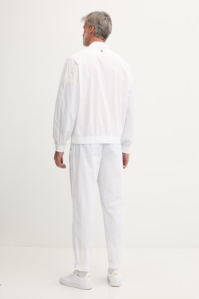 Lacoste compleu de trening pentru bărbați x Novak Djokovic alb WH9971