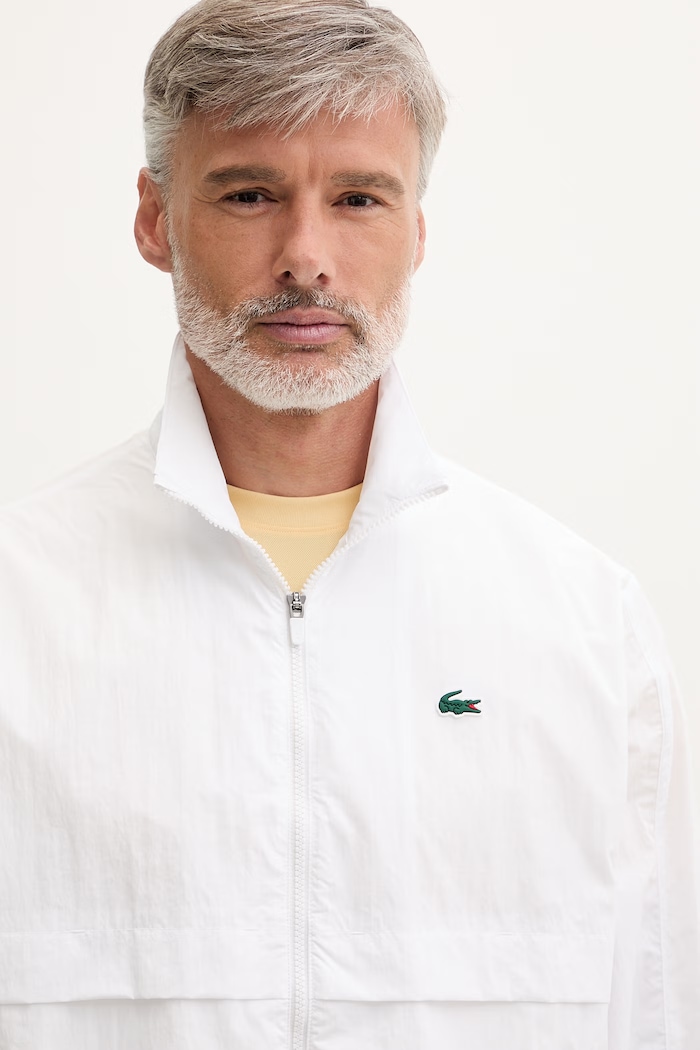 Lacoste compleu de trening pentru bărbați x Novak Djokovic WH9971 alb
