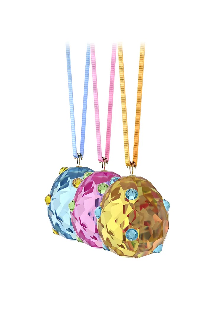 Sada závesných dekorácií Swarovski IDYLLIA 5748225 viacfarebná SS26