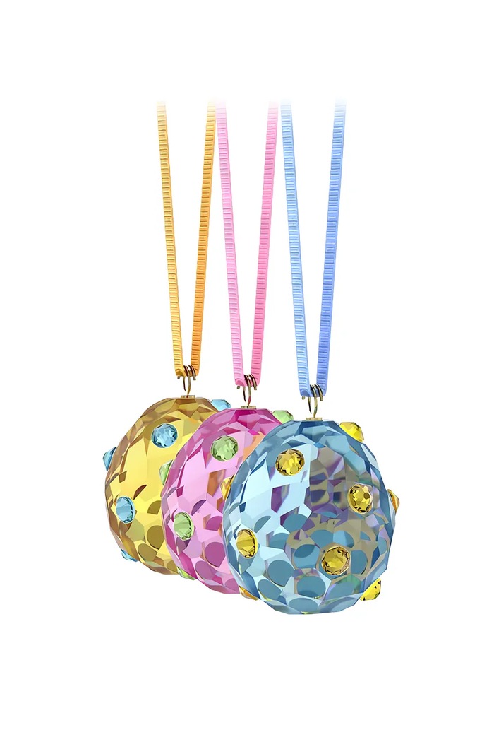 Obývacia izba a spálňa Sada závesných dekorácií Swarovski IDYLLIA 5748225 viacfarebná